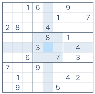 Slika prikazuje Sudoku.